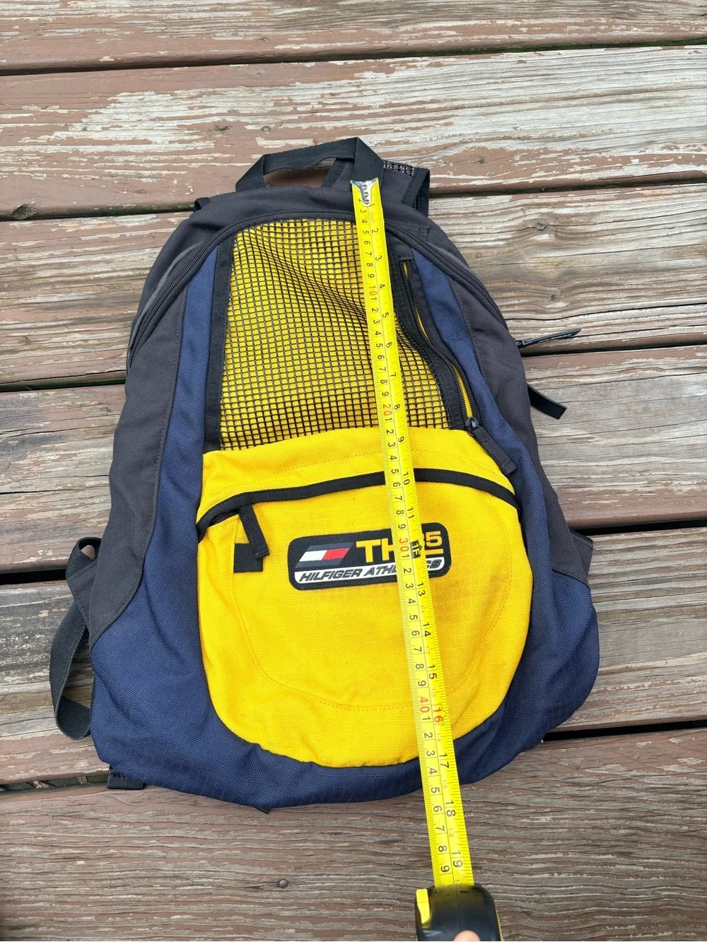 Vintage Tommy Hilfiger Athletics Sports Backpack